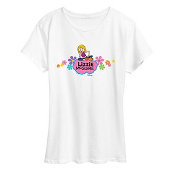 Women's Disney's Lizzie McGuire Flower Logo Graphic Tee
