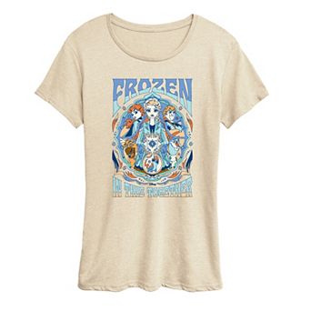 Women's Disney's Frozen In This Together Vintage Graphic Tee