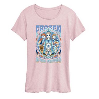 Women's Disney's Frozen In This Together Vintage Graphic Tee
