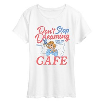 Women's Disney Princess Don't Stop Dreaming Graphic Tee