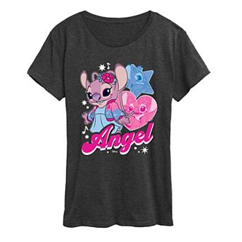 Women's Disney's Lilo & Stitch Angel Graphic Tee