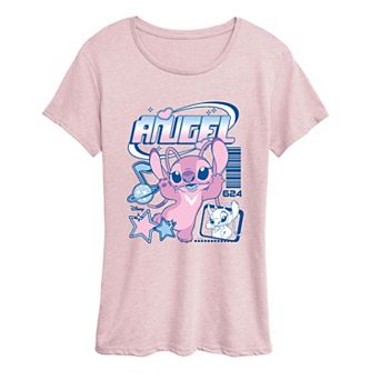 Women's Disney's Lilo & Stitch Angel Graphic Tee