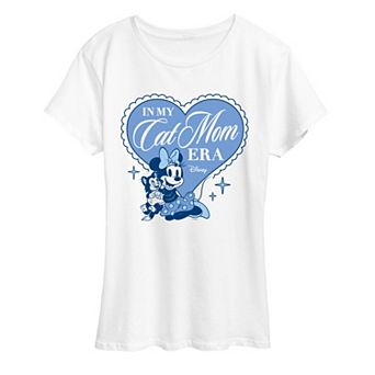 Women's Disney's Minnie & Figaro In My Cat Mom Era Graphic Tee
