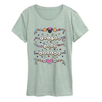 Women's Disney's Minnie Mouse Follow Your Dreams Graphic Tee