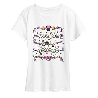 Women's Disney's Minnie Mouse Follow Your Dreams Graphic Tee
