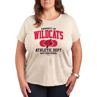 Women's Plus Size Disney's High School Musical Property Of Wildcats Graphic Tee