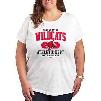Women's Plus Size Disney's High School Musical Property Of Wildcats Graphic Tee