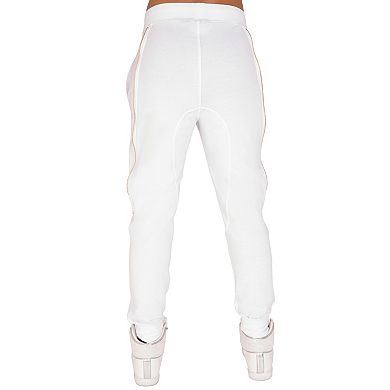 French Terry Gold Zippers Jogger Pants