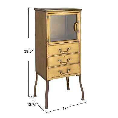 Hello Honey Metal Storage Cabinet with 3 Drawers