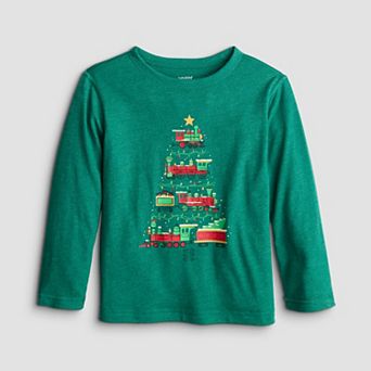 Toddler & Boys 4-12 Jumping Beans® Adaptive Sensory Holiday Long Sleeve Graphic Tee