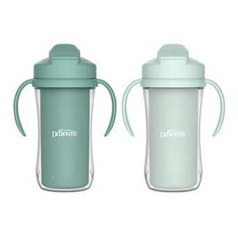 Dr. Brown's Milestones Insulated Straw Cup 2-Pack