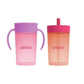 Dr. Brown's Milestones Straw & 360° Cup 2-Pack