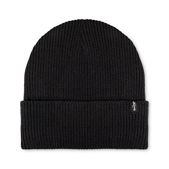 Men's Levi's® Fleece Lined Micro Ribbed Knit Beanie