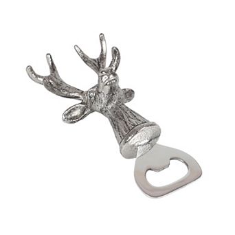 St. Nicholas Square® Deer Antler Bottle Opener
