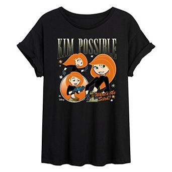 Juniors' Disney's Kim Possible What's The Sitch? Oversized Tee