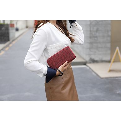 MKF Collection Danielle Milan M Signature Wallet Wristlet by Mia K