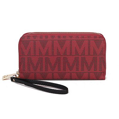 MKF Collection Danielle Milan M Signature Wallet Wristlet by Mia K