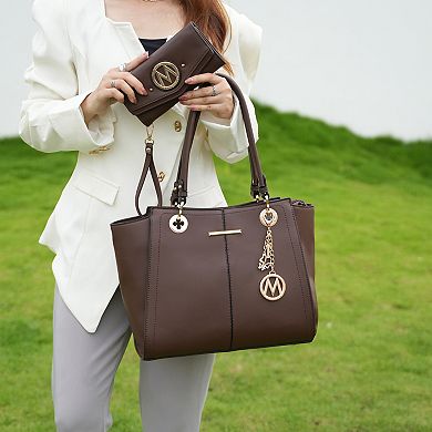 MKF Collection Ivy 2-Piece Tote Bag & Wallet Set by Mia K