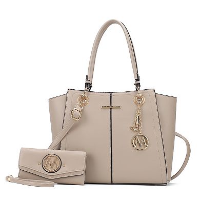 MKF Collection Ivy 2-Piece Tote Bag & Wallet Set by Mia K