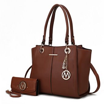 MKF Collection Ivy 2 pc Tote Bag & Wallet Set by Mia K