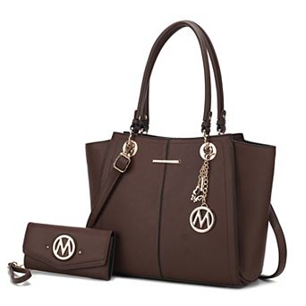 MKF Collection Ivy 2 pc Tote Bag & Wallet Set by Mia K
