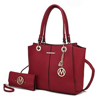 MKF Collection Ivy 2 pc Tote Bag & Wallet Set by Mia K