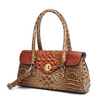 MKF Collection Liviana Croc-Embossed Shoulder Bag by Mia K