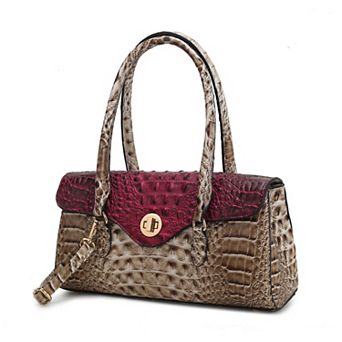 MKF Collection Liviana Croc-Embossed Shoulder Bag by Mia K