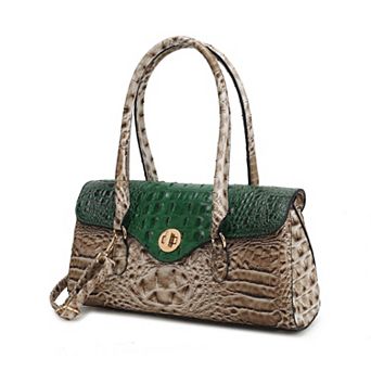 MKF Collection Liviana Croc-Embossed Shoulder Bag by Mia K
