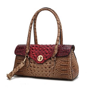 MKF Collection Liviana Croc-Embossed Shoulder Bag by Mia K