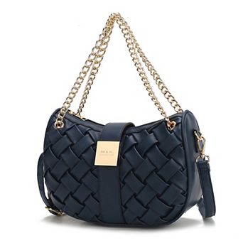 MKF Collection Solari Braided Chain Shoulder Bag by Mia K