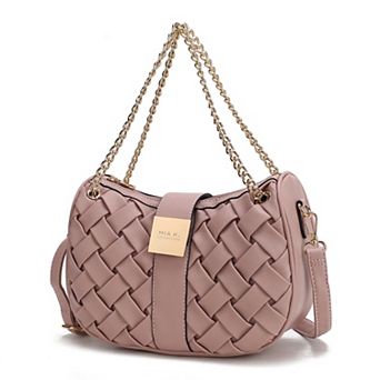 MKF Collection Solari Braided Chain Shoulder Bag by Mia K