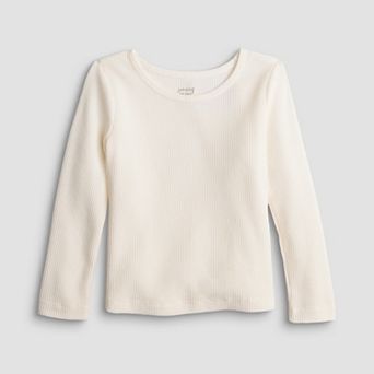 Baby & Toddler Girl Jumping Beans® Long Sleeve Thermal Tee