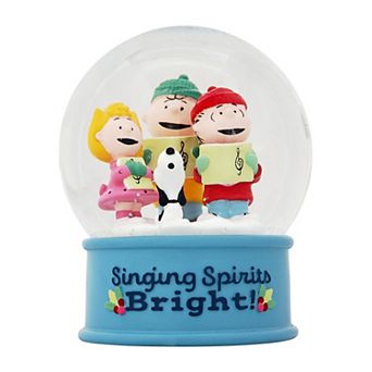 St. Nicholas Square® Peanuts Caroling Snow Globe Table Decor