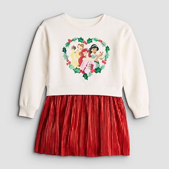 Baby & Toddler Girl Jumping Beans® Disney Princess Sweatshirt Tutu Dress