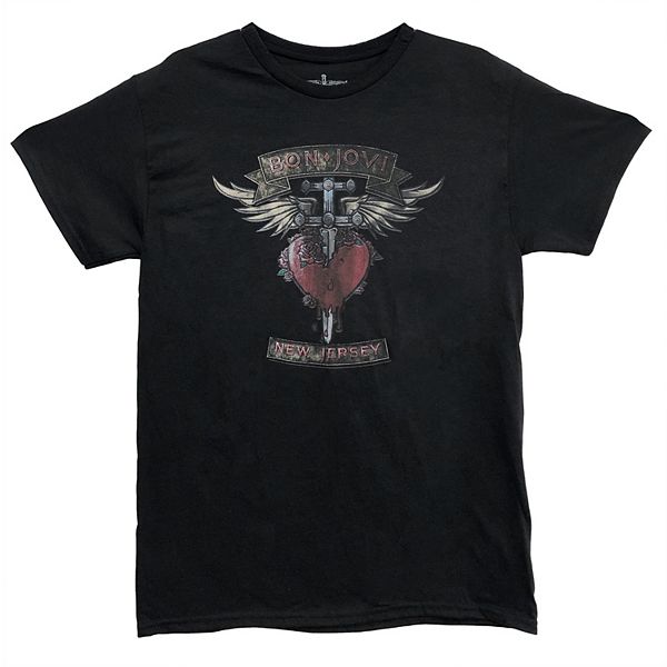 Men's Bon Jovi Short Sleeve Graphic Tee
