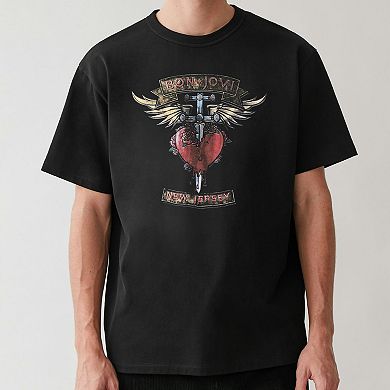 Men's Bon Jovi Short Sleeve Graphic Tee