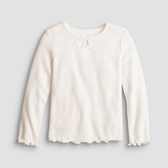 Girls 4-12 Jumping Beans® Bow Keyhole Top