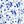 Ivory Blue Floral