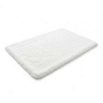 Non-slip Plush Bath Mat Ultra Soft Highly Absorbent 1.88 in Thick Machine Washable