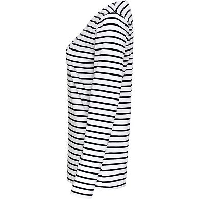 Asquith & Fox Womens/Ladies Mariniere Coastal Long Sleeve T-Shirt