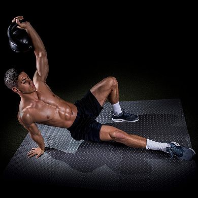 20LB Vinyl Kettlebell with Concrete Core, Floor-Friendly Noiseless Home Gym