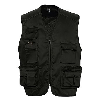 SOLS Wild Unisex Full Zip Waistcoat Bodywarmer Jacket