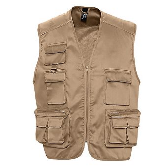 SOLS Wild Unisex Full Zip Waistcoat Bodywarmer Jacket