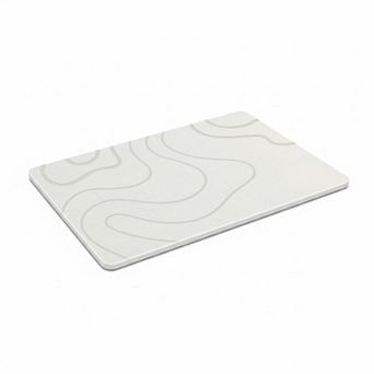 Stone Bath Mat Diatomaceous Earth Non-slip Super Absorbent Quick-drying Easy Clean Multi-use
