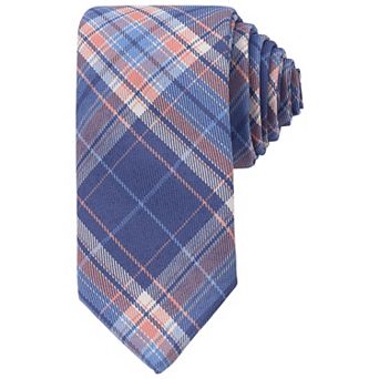 Men's Plaid Woven Self-tied Necktie Striped Skinny 2.8" for College Graduation