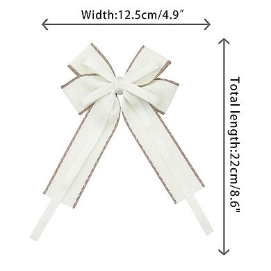 Women's Ribbon Brooch Pin Collar Bow Ties One Size