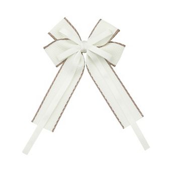Women's Ribbon Brooch Pin Collar Bow Ties One Size