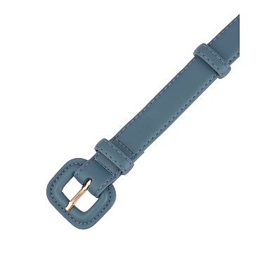 Women's 0.9" Width Pure Belts Causal Waistband Belt for Jeans Pants Dresses