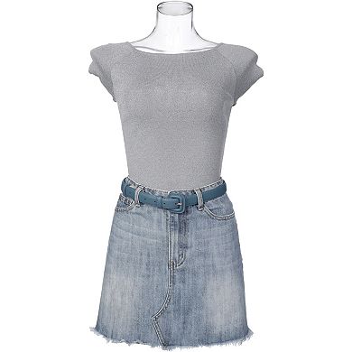 Women's 0.9" Width Pure Belts Causal Waistband Belt for Jeans Pants Dresses